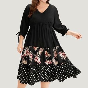 BloomChic‎  Flora Polka Dot Dress Size 18-20
